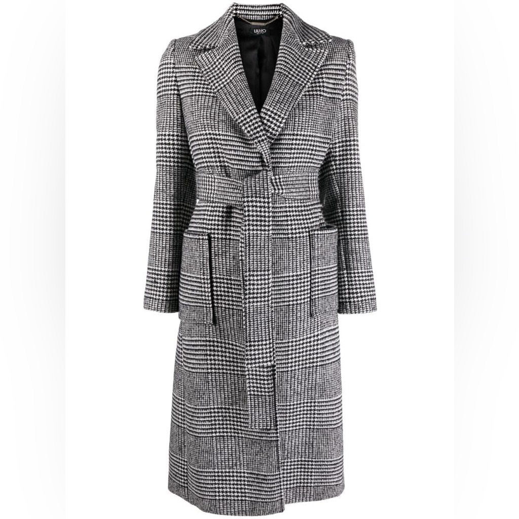 Liu Jo Tied-Waist Midi Coat - 44
